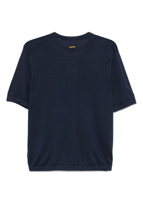 t-shirt in maglia uomo navy ASPESI | M079 L18085098